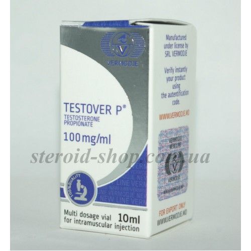 Тестостерон Пропионат Vermodje 10 ml, Testover P в Интернет магазин анаболических стероидов Steroid-shop.in.ua