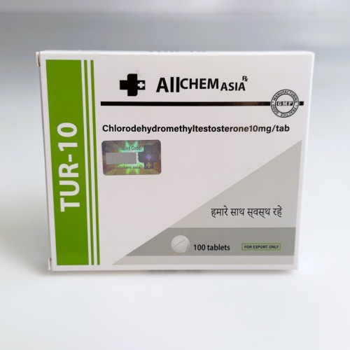 Туринабол All Chem Asia 100 tab. TUR-10 в Интернет магазин анаболических стероидов Steroid-shop.in.ua