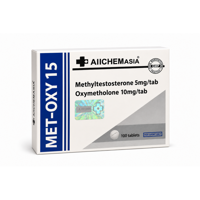 Оксиметолон - Метилтестостерон All Chem Asia 100 tab. MET - OXY 15 mg