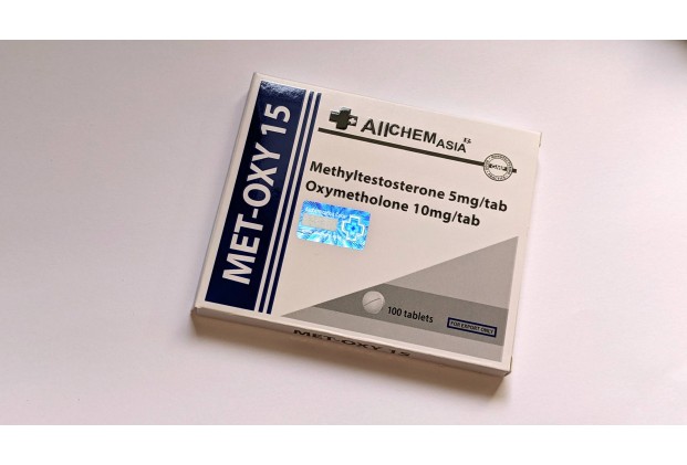 Оксиметолон - Метилтестостерон All Chem Asia 100 tab. MET - OXY 15