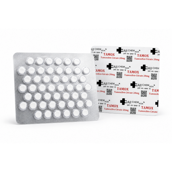Тамоксифен All Chem Asia 50 tab. TAMOX 20 mg