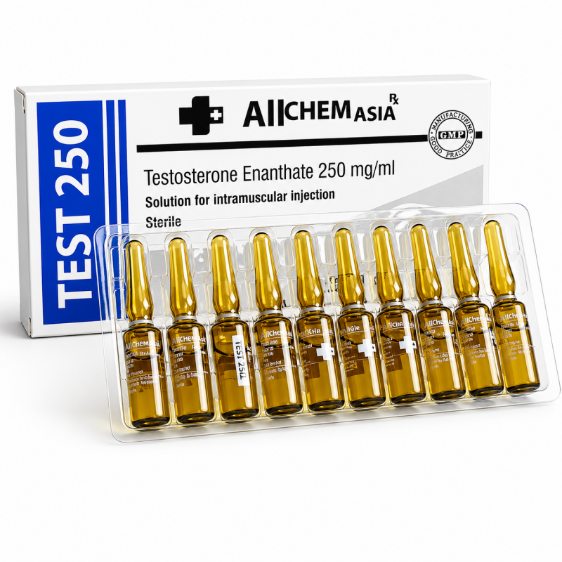 Тестостерон Энантат All Chem Asia 1 ml, TEST 250 mg