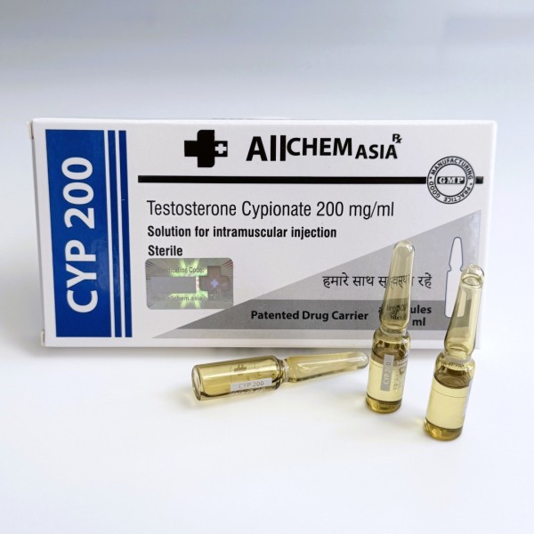 Тестостерон Ципионат All Chem Asia 1 ml, CYP 200