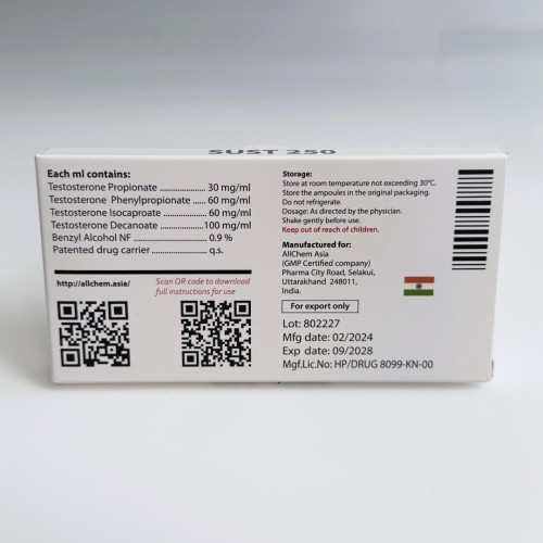 Сустанон All Chem Asia 1 ml, SUST 250