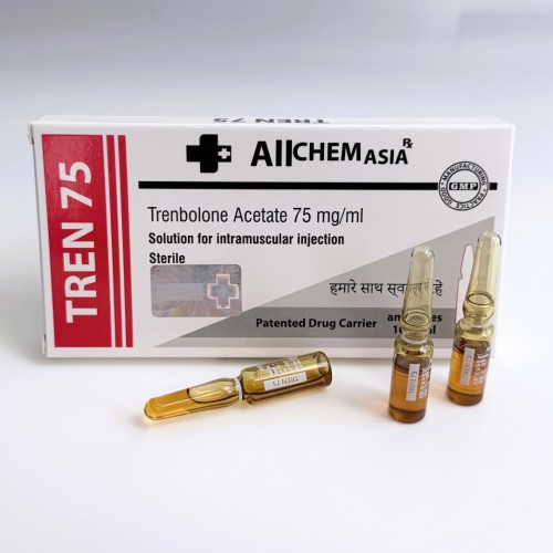 Тренболон Ацетат All Chem Asia 1 ml, TREN 75 в Интернет магазин анаболических стероидов Steroid-shop.in.ua