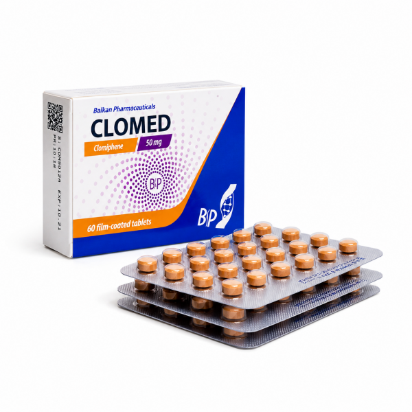 Кломид Balkan Pharmaceuticals 20 tab. Clomed 50 mg