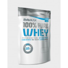 100% Pure WHEY BioTech 1000 g, Сывороточный смешанный