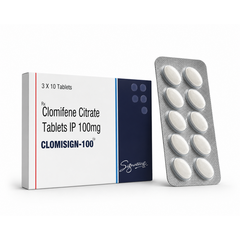 Кломид Hab Pharmaceuticals 10 tab. CLOMISIGN - 100