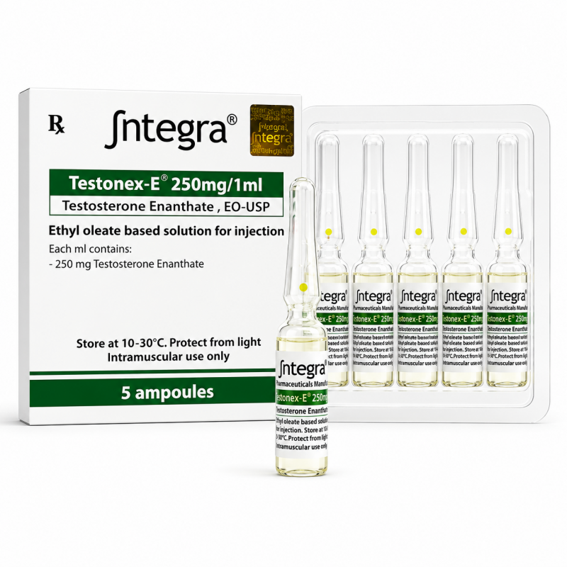 Тестостерон Энантат Integra 1 ml, Testonex-E 250 mg