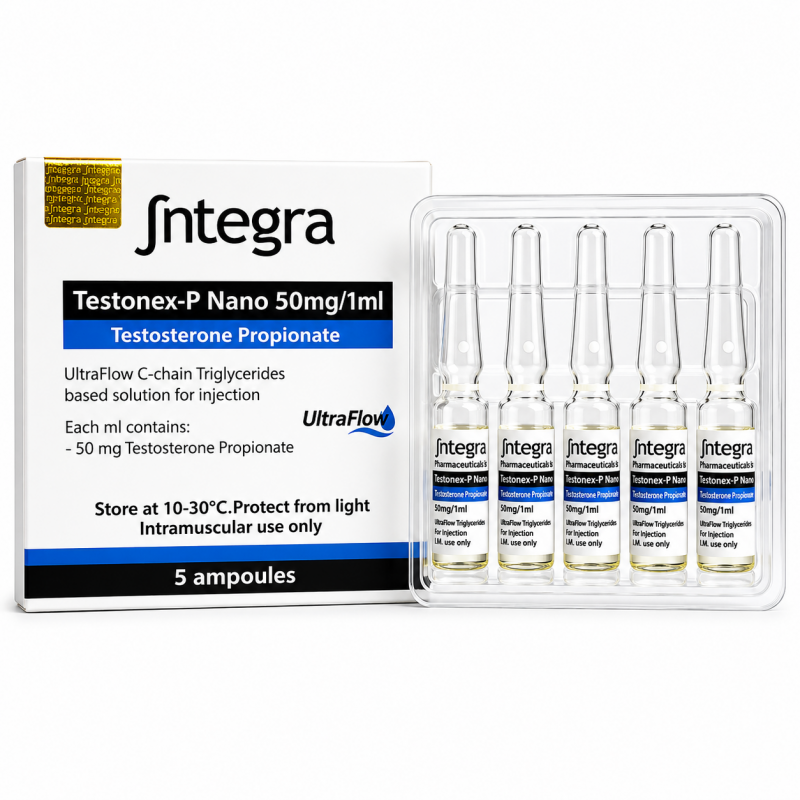 Тестостерон Пропионат Integra 1 ml, Testonex-P Nano 50 mg