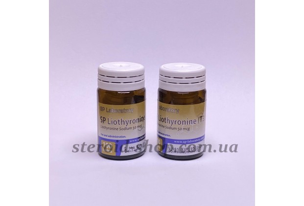 Трийодтиронин [T3] SP Laboratories, Гормон жиросжигатель 100 tab. SP Liothyronine