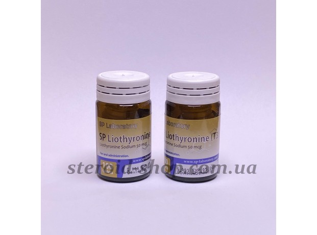 Трийодтиронин [T3] SP Laboratories, Гормон жиросжигатель 100 tab. SP Liothyronine