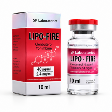 Липо - Фаер SP Laboratories 10 ml, Lipo - Fire 40 mcg + 5.4 mg