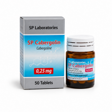 Каберголин SP Laboratories 1 tab. Cabergolin 0.25 mg
