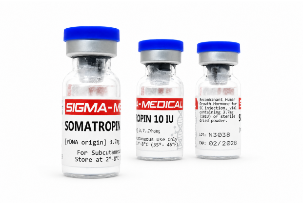 Гормон роста Sigma-Medical 10 IU, SOMATROPIN