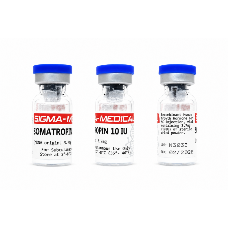 Гормон роста Sigma-Medical 10 IU, SOMATROPIN