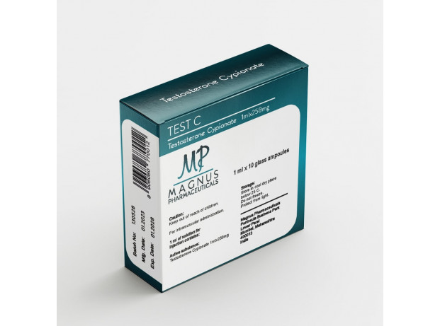 Тестостерон Ципионат Magnus Pharmaceuticals 10 amp., Test C 1 ml*10 amp.