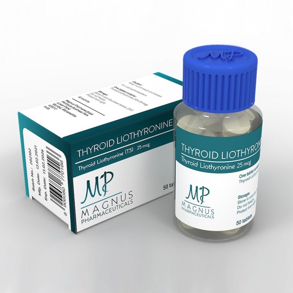 Трийодтиронин [T3] Magnus, Гормон жиросжигатель 50 tab. Thyroid Liothyronine