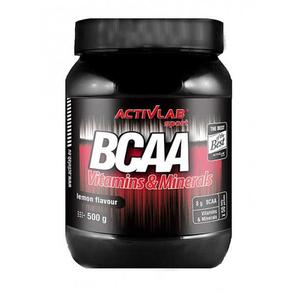 BCAA Vitamins & Minerals ActivLab 500 g + Витамины и Минералы
