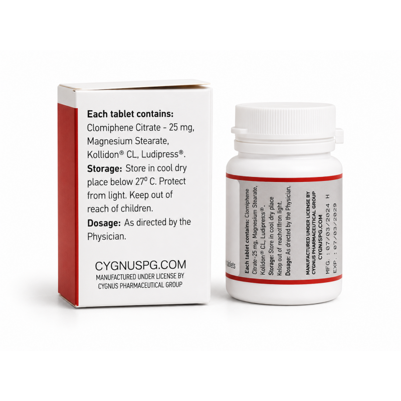 Кломид Cygnus Pharmaceutical 100 tab. Clomicyl