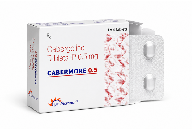 Каберголин Dr. Morepen 4 tab. CABERMORE 0.5 mg