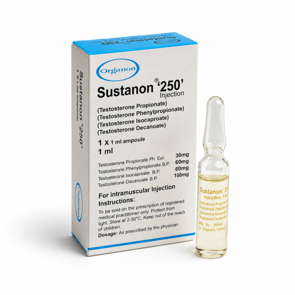 Сустанон Organon 1 ml, Sustanon 250 mg