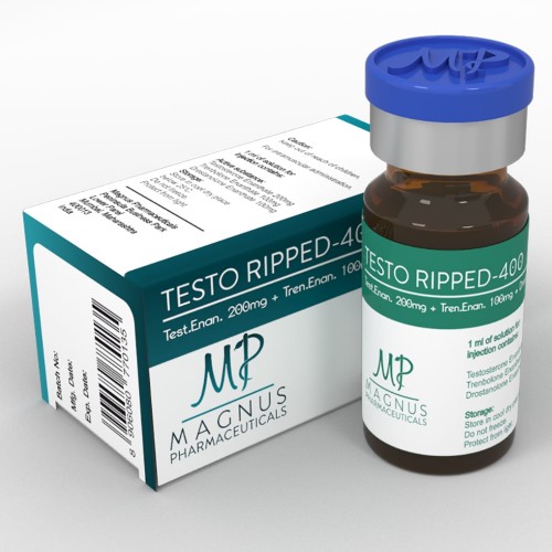 Тесто Риппед-400 Magnus Pharmaceuticals 10 ml, Testo Ripped-400 в Интернет магазин анаболических стероидов Steroid-shop.in.ua