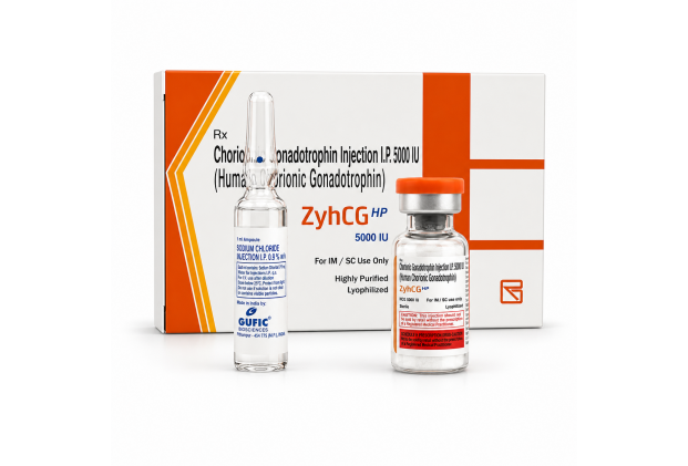 Гонадотропин Zydus Cadila 5000 IU, ZyhCG HP