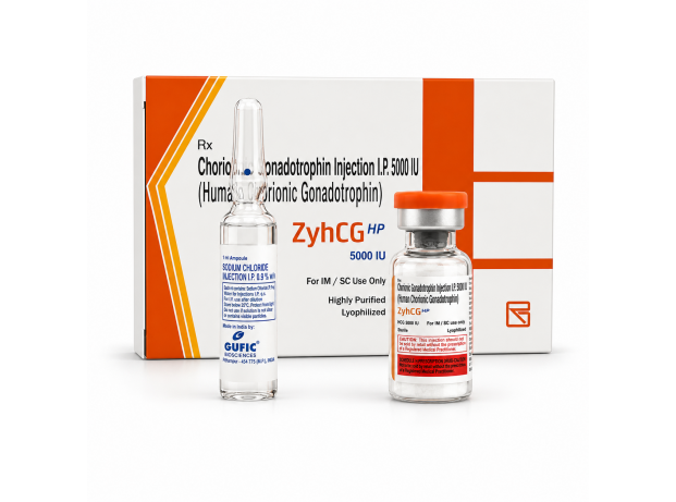 Гонадотропин Zydus Cadila 5000 IU, ZyhCG HP Гонадотропин Zydus Cadila 5000 IU, ZyhCG HP